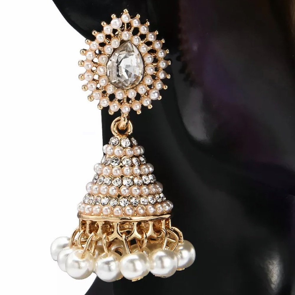 Indian Jhumka Drop Earrings!